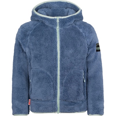 TROLLKIDS Детско поларено яке Trollkids Girl's Borgund Jacket XT Fleece jacket - Lotus Blue / Navy - размер 140 (EU) (703-4657-0317)