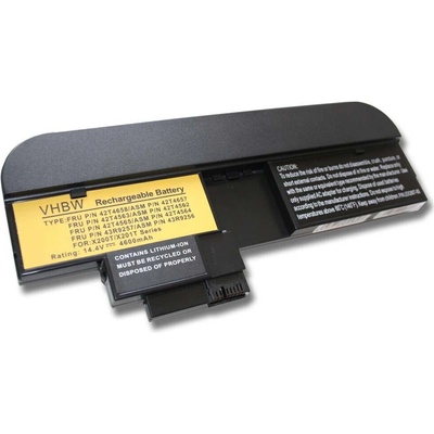 VHBW Батерия за Lenovo Thinkpad X200 / X201 Tablet-PC, 4400 mAh (800101121)