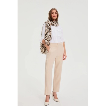 Moodo Шал с леопардов десен в бежово Moodo Moodo | Bezhov | ЖЕНИ | ЕДИН РАЗМЕР