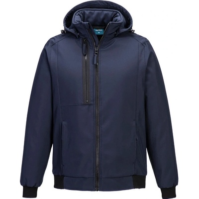 Portwest bunda WX2 Eco CD874 softshell zateplená Modrá tmavá