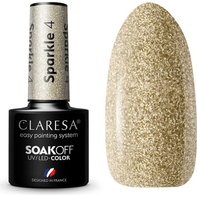 Claresa Gél lak Sparkle 4 5 g