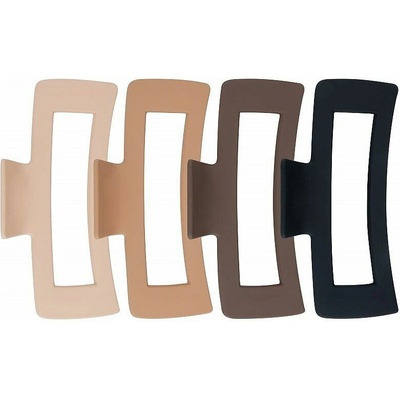 Extra velké skřipce do vlasů / King Klaws Neutral – Zboží Dáma