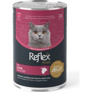 Lider Pet Food Консерва с агнешко за израснали котки - хапки в сос 400гр
