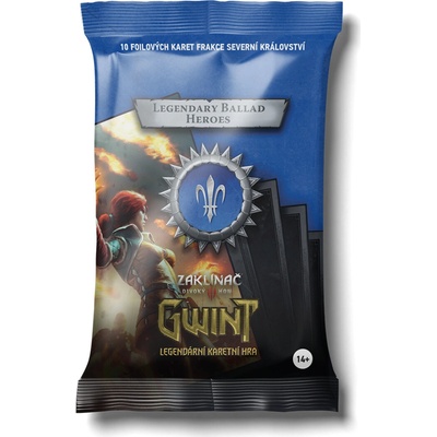 Xzone Gwint Ballads Legendary Foil Cards Severní království