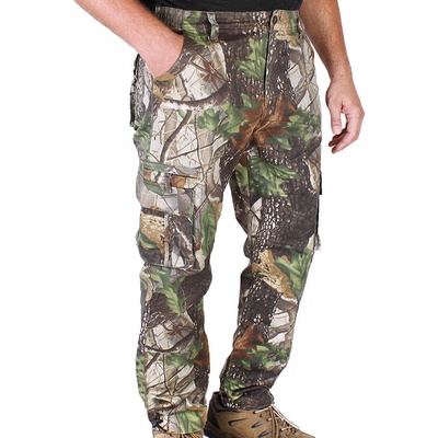 Kalhoty Loshan Maskáčové Oak birch