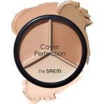the SAEM Cover Perfection Triple Pot Concealer - 02 Contour Beige - Коректор за контуриране 4.5г