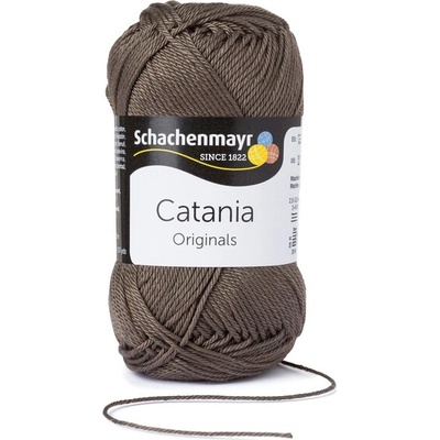 Schachenmayr Příze Catania 387 tmavá šedohnědá