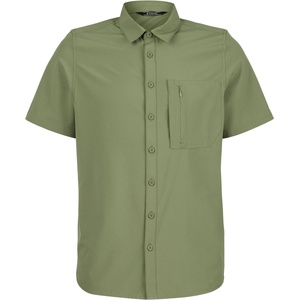 Stoic Мъжка риза с копчета Stoic AntiMosquito ByskeSt. Shirt S/S Shirt - Moss Green - размер 4XL (033-2743-0517)