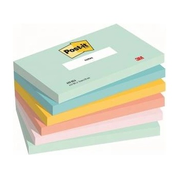 Post-it 3M Post-it® Sticky Notes, BEACHSIDE, 76x127mm, 6x100 cards
