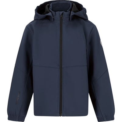 ZIG ZAG Детско софтшел яке ZIG ZAG Kid's Troy Softshell jacket - Navy - размер 140 (703-5538-0515)