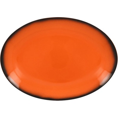 RAK Porcelain Talíř oválný 26 x 19 cm oranžová RAK-LENNOP26OR