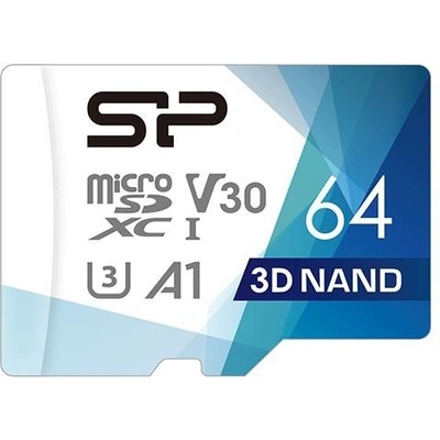 Silicon Power Superior Pro microSDXC 64GB (SLP-SD-STXDU3V20AB-64GB)
