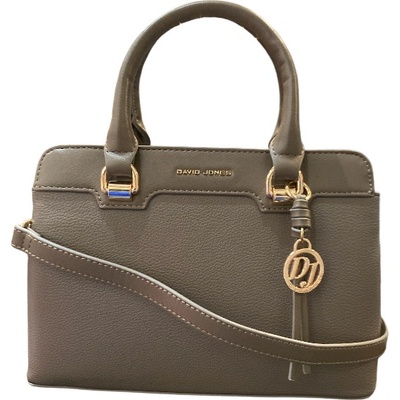 David Jones dámská elegantní kabelka do ruky taupe CM7273 d.taupe