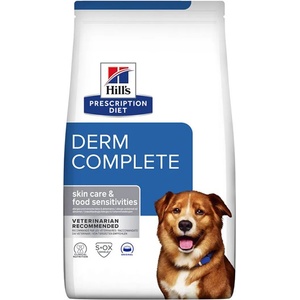 Hill's Hill s Prescription Diet Derm Complete Алергия и грижа за кожата за кучета 4 кг