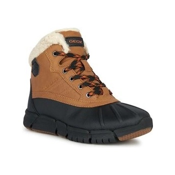 Geox kozačky J Flexyper Boy B Abx J269XE 0ME50 C2G9B hnědá