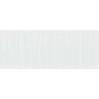 Čipkový Závěs se záclonami Bílá 1200 x 300 cm Polyester
