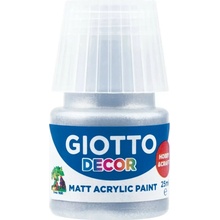 Giotto akrylová farba Decor Acrylic matt strieborná 25 ml