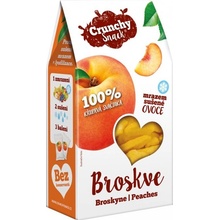 CRUNCHY SNACK Broskve plátky mrazem sušené 15 g