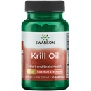 Swanson Krill Oil 1000 mg 30 kapslí