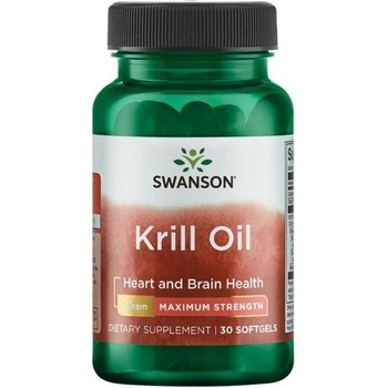 Swanson Krill Oil 1000 mg 30 kapslí