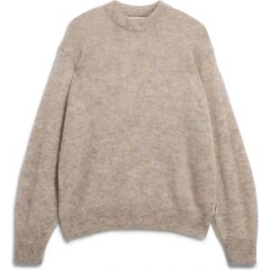 ARMEDANGELS Дамски пуловер ARMEDANGELS Women's Mohair Blend Knit Sweater Jumper - Honey Melange (117-4045-0114)