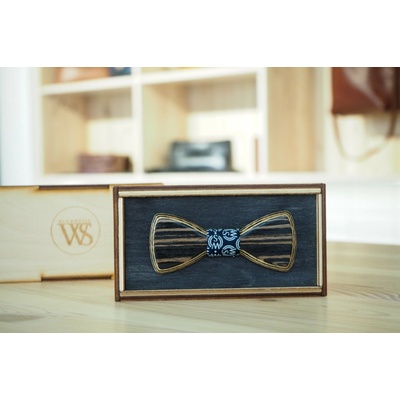 Wood Style Motýlek mini WS Modrotisk Dub černý