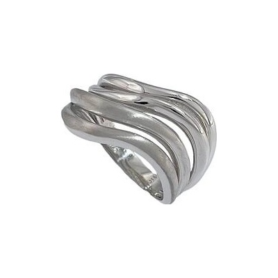 Infinitysilver Stříbrný prsten čtyři vlnky OR55557