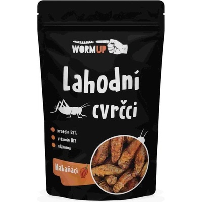 WormUP Lahodní Cvrčci Habanero 80 g