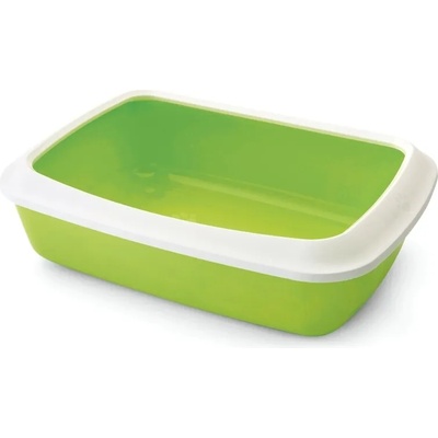 SAVIC Iriz открита котешка тоалетна с борд 50 / 37 / 14 см