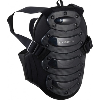 FOUGANZA Dětský jezdecký chránič páteře Safety černý