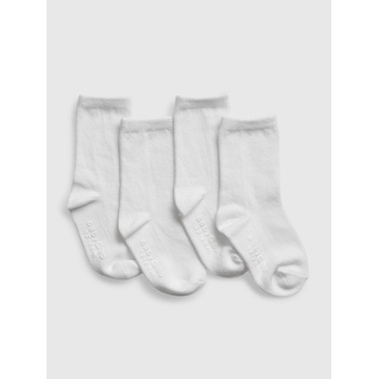 GAP Детски високи чорапи, 4 чифта GAP GAP | Byal | Момчешки | 12-24 месеца