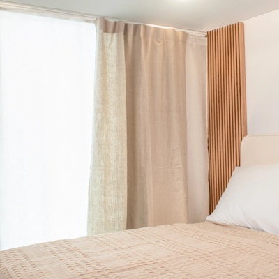 Takoy Lněný závěs 140x245 přírodní BOHO COLLECTION-HT-01064 | 140 x 245 cm