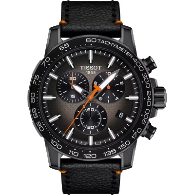 Tissot Мъжки часовник Tissot Supersport Chrono Basketball Edition 45.5mm 125.617. 36.081. 00, Черен (TIS125.617.17.051.03)