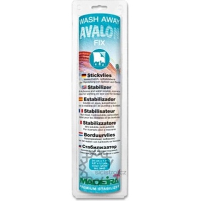 Vlizelín - Avalon fix čirý samolepící vodourozpustný - Madeira (24cmx1m) – Zboží Dáma