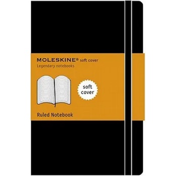 Moleskine srl Moleskine Soft Extra Large Ruled Notebook Black | Moleskine