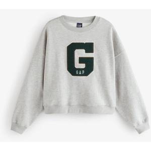 GAP Суитшърт с логото на GAP GAP | Siv | ЖЕНИ | XL