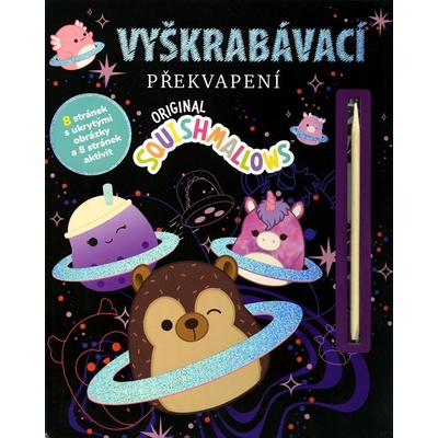 Squishmallows Vyškrabávací překvapení