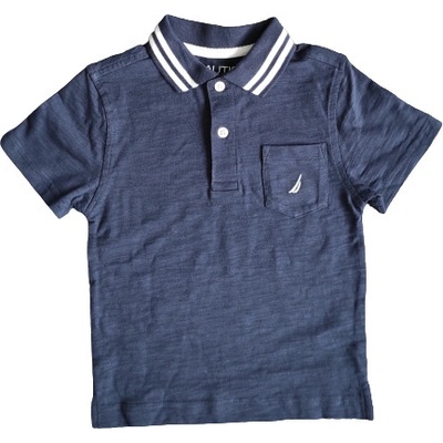 NAUTICA chlapecké modré polo tričko