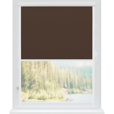 Dekodum Termoizolační roleta v bílé kazetě Wenge Silver 128 x 200 cm