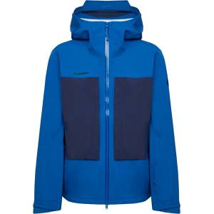 Mammut Мъжко водоустойчиво яке Mammut Skintrack HS Hooded Jacket Waterproof jacket - Tschiel / Marine (002-4068-0211)
