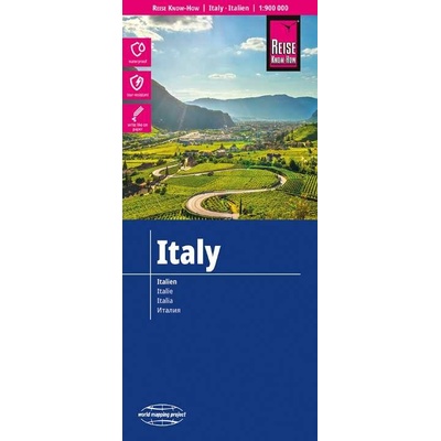 mapa Italy 1:900 t. voděodolná