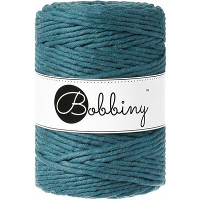 Bobbiny Macrame Cord 5 mm 100 m Peacock Blue Špagát