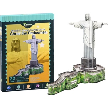 EDUCATOR 3D puzzle Socha Krista Spasitele 22 ks