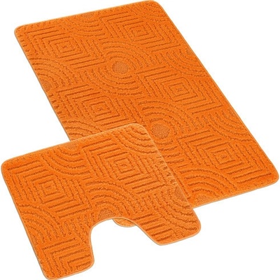 Bellatex Bany Bludiště oranžové 60x100 + 60x50cm