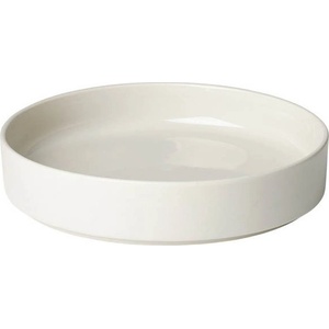 blomus 20 см бежова дълбока чиния blomus от серия pilar