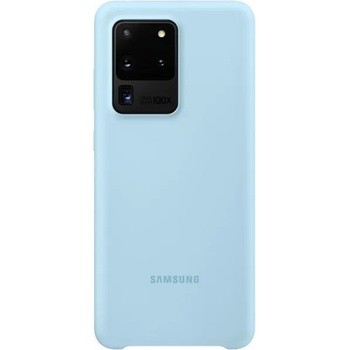 Samsung Galaxy S20 Ultra 5G Silicone cover sky blue (EF-PG988TLEGEU))