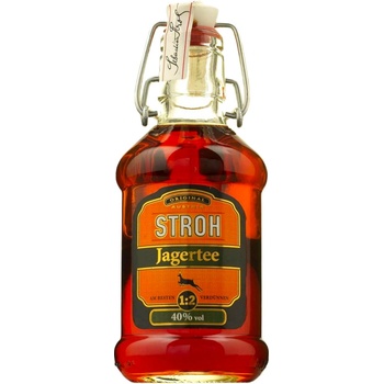 Stroh Jagertee 40% 0,5 l (čistá fľaša)