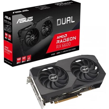 ASUS Radeon RX 6600 Dual V2 8GB GDDR6 (DUAL-RX6600-8G-V2/90YV0GP2-M0NA00)