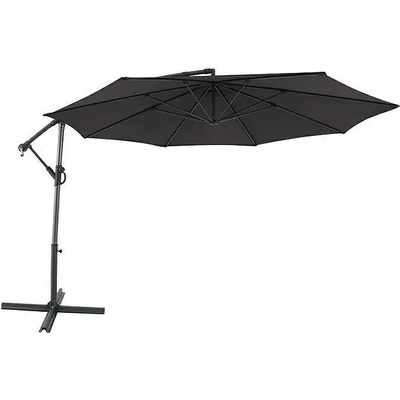 Sunfun Závesný slnečník Toscana, antracit, čiernosivá, 350 cm, UXM00801R(YJAF-008) 3.5M ANTHRAC