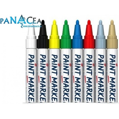 ALTECO Paint Marker bielý olejový popisovač